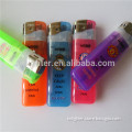 OEM Plastic Electronic 8.2cm Disposable Gas Lighter With Printing